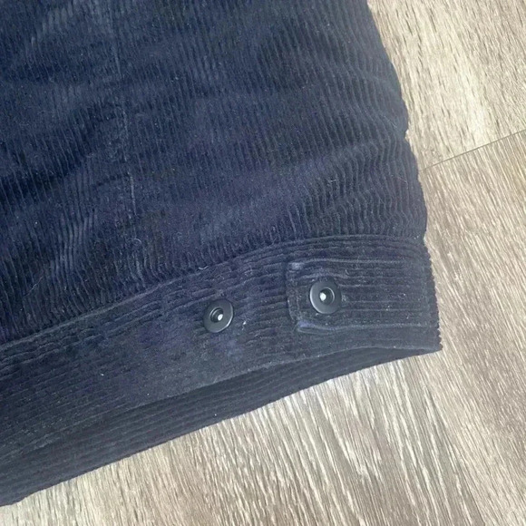 Mens Forever 21 Black Jean Jacket Sherpa Lined - M - Picture 6 of 7